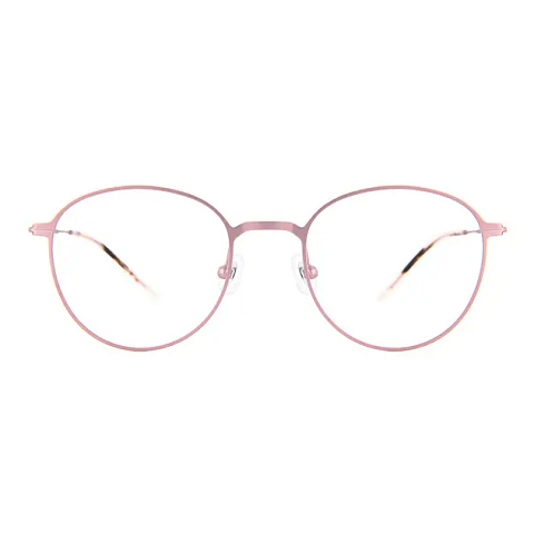 OWNDAYS | AIR Pink Full Rim Round left side